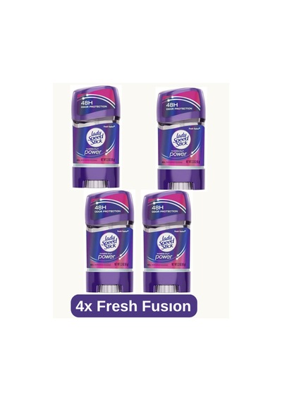 Lady Speed Fresh Fusion Stick Deodorant 4 x 65 G