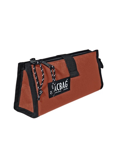 Jacbag Twın Case Pro-iki Bölmeli Masa Üstü Kalem Kutusu Twin-kiremit renkli