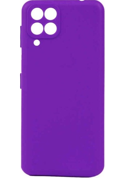 Galaxy M33 Kılıf Zore Biye Silikon Mor