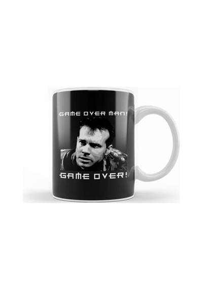 Game Over Man Game Over Quote Aliens Kupa Bardak Porselen Karışık