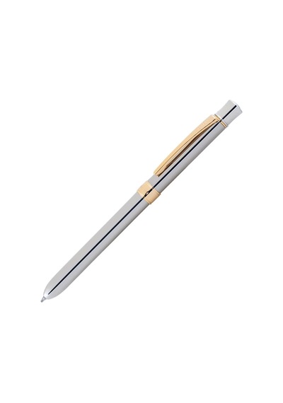 Scrikss 93 Trio Multifonksiyon Gold Krom Kalem Çok Renkli
