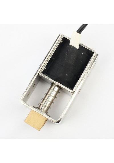 Jf-s1670dl Solenoid Kilit Dc 12v 2.4a 28w 40n Elektrikli Manyetik Kapı Depo Kasa Kilidi 10mm Dil