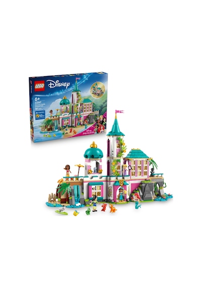 LEGO® ǀ Disney Prenses Şatosu ve Kraliyet Hayvanları 43267 - 6 Yaş ve Üzeri Çocuklar için Yaratıcı Oyuncak Yapım Seti (787 Parça)