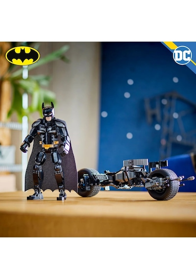 LEGO® 76273 DC Batman™ Yapım Figürü ve Bat-Pod Motosiklet 713 Parça
