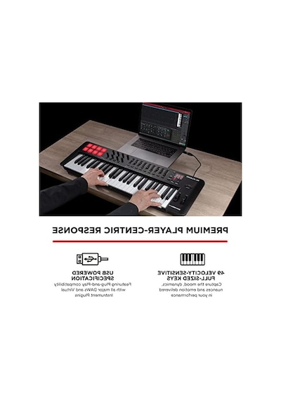2As Usb Mıdı Klavye Controller İle Ritim Pedleri Ve Akor Modları Açık Antrasit