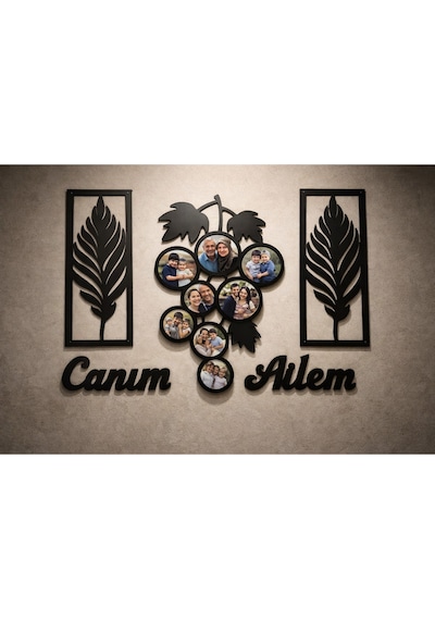 Salkımlı Resim Çerçevesi Şık Ve Modern No30046