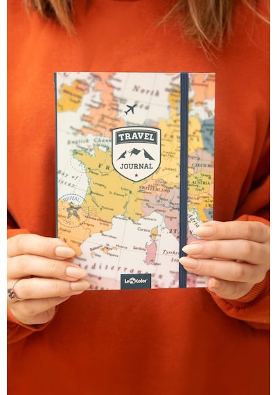 Seyahat Defteri Esnek Travel Journal Çok Renkli
