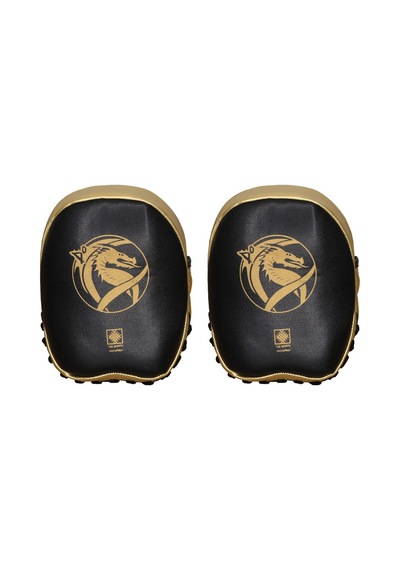 Dragondo 40203-p Micro Ellik Kick Boks Ellik Lapa Çift Siyah - Altın