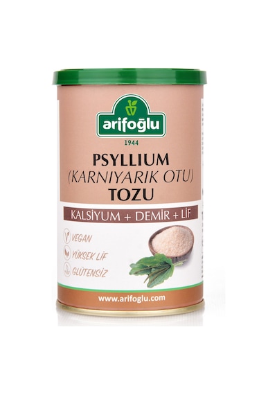Arifoğlu Karnıyarık Otu Tozu (psyllıum) 200g