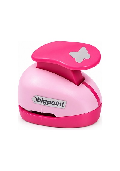 Bigpoint Şekilli Delgeç 2.5cm Kelebek X 12 Adet Diger
