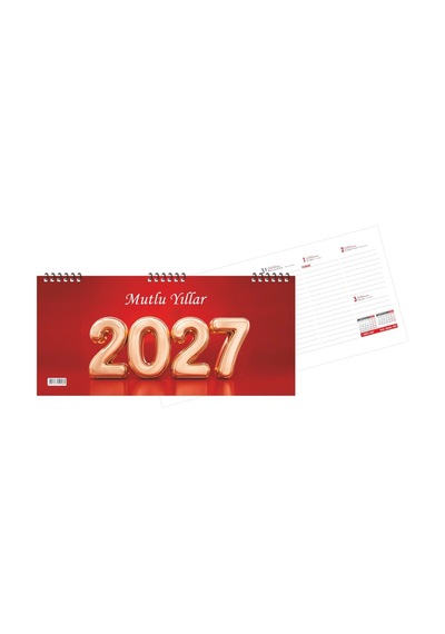 Li Masa Takvimi Büyük 2027 Yeşil
