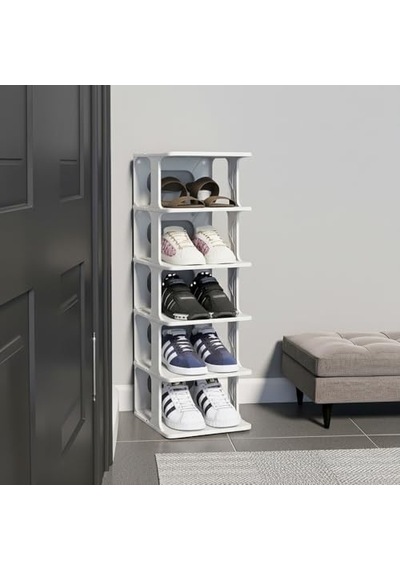 Deconox 6 Katlı Lüks Modüler Ayakkabılık - 25x28x77 Cm Dar Alan İçin Dikey Raf - Üst Üste Ve Yan Yana Eklenebilir Portmanto Düzenleyici Siyah - Beyaz Siyah Açık Ceviz Deconox 6 Katlı Lüks Modüler Ayakkabılık - 25x28x77 Cm Dar Alan İçin Dikey Raf - Üst Üste Ve Yan Yana Eklenebilir Portmanto Düzenleyici Siyah - Beyaz Siyah Açık Ceviz