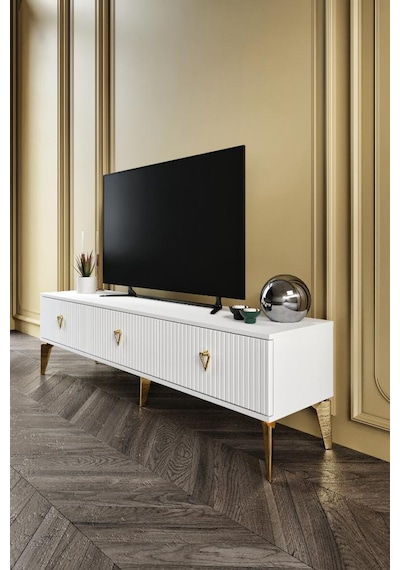 150 CM ZEUGMA MDF MEBRAN KAPAK BEYAZ GOLD 150 CM ZEUGMA MDF MEBRAN KAPAK BEYAZ GOLD