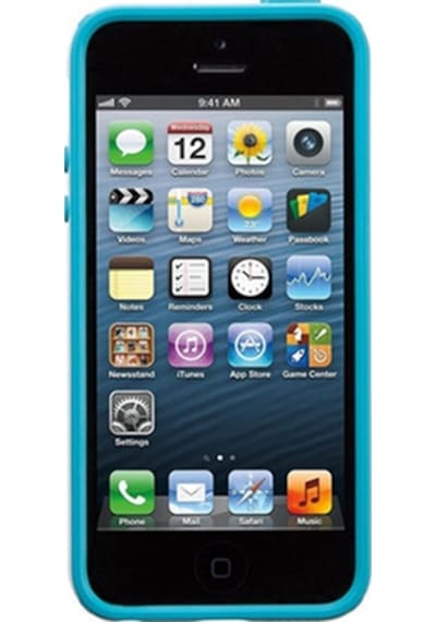 Speck Candyshell Apple Uyumlu iPhone Se/5s/5 İle Sert Kılıf Beyaz Mavi Spk-a1813