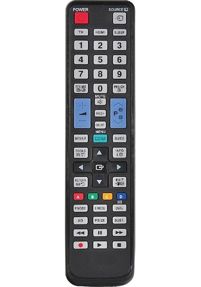 Lcd Led Kumanda Samsung Uyumlu Tüm Modeller Rm-L919 Yazısız