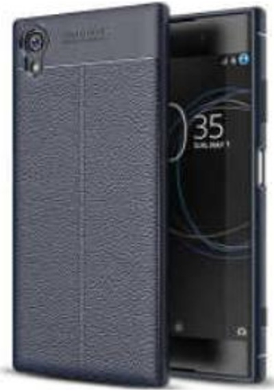 Sony Xperia Xa1 Plus Kılıf Deri Tarzı Niss Silikon Case