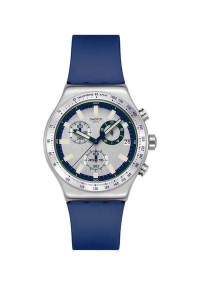 Yvs539 Swatch Blue Reflective Erkek Kol Saati Yvs539 Metal