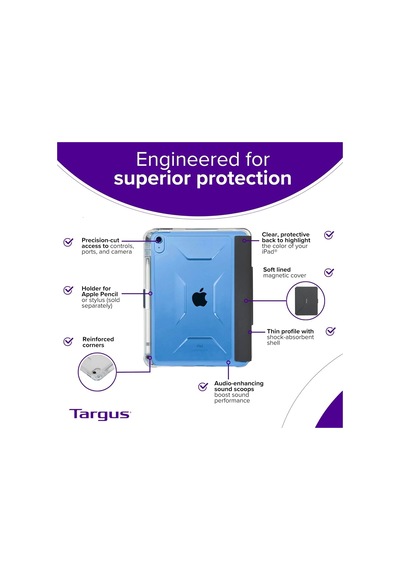 Lexroo İpad 10. Nesil 10 9p İçin Pro Tek Clear Kılıf Standart