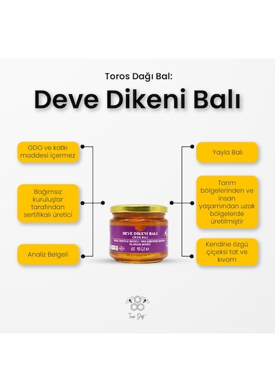 Toros Dağı Deve Dikeni Balı 400 G