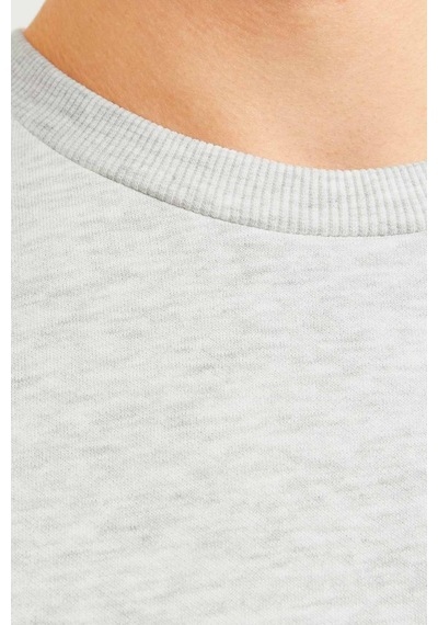 Jack & Jones Jjferrıs Sweat Crew Neck Beyaz Erkek Sweatshirt 000000000102016897 Beyaz