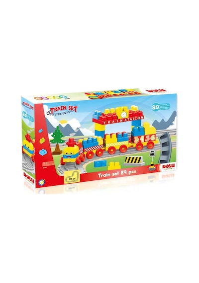 DOLU TOY FACTORY TREN İSTASYONU 335  CM 89 PARÇA