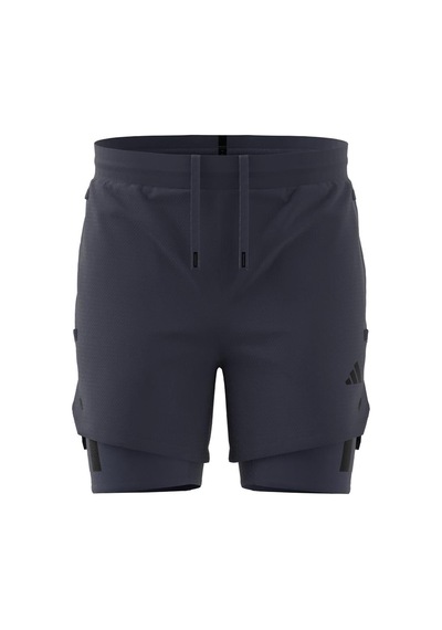 Adidas Power 2in1 Sho Erkek Şort Ix9096 Mavi