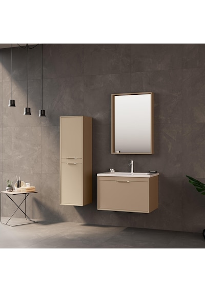 Orka Clay 65 Cm Mdf Sahra Banyo Dolabı Takımı Ve Boy Dolabı Çok Renkli Orka Clay 65 Cm Mdf Sahra Banyo Dolabı Takımı Ve Boy Dolabı Çok Renkli