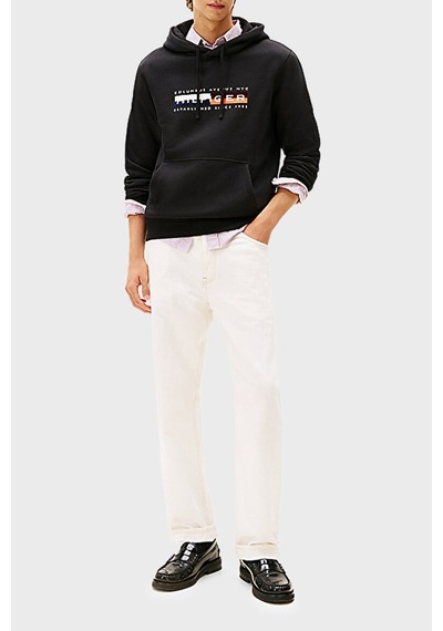 Tommy Hilfiger Erkek Sweat Mw0mw40041 Bds Siyah Siyah