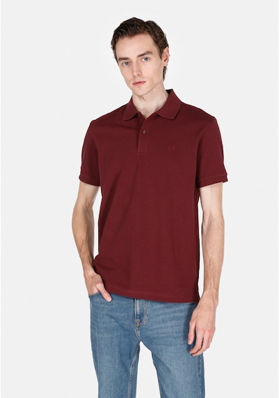 Colin's Colins Regular Fit Polo Yaka Düz Erkek Mor Kısa Kol Tişört Cl1073960 Q1.v1 Plm Mor