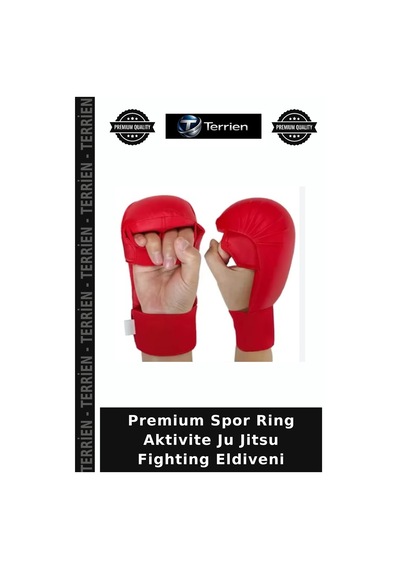 Premium Spor Ring Aktivite Ju Jitsu Fighting Eldiveni Çok Renkli