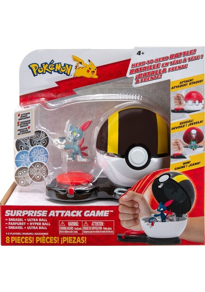 Pokemon Sürpriz Atak Oyun Seti - Sneasel + Ultra Ball