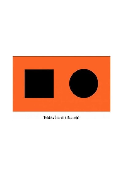 Tehlike Bayrağı 30x45 74237786
