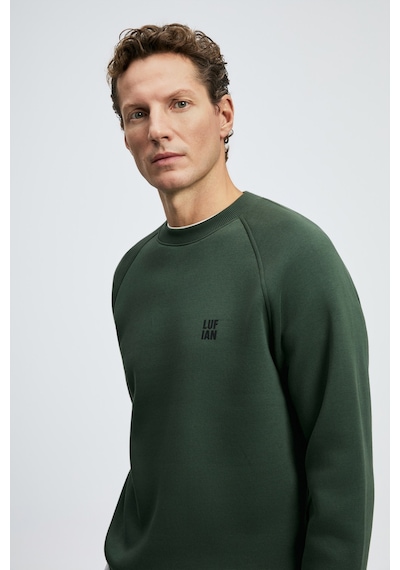 Lufian Blake Erkek Sweatshirt Çimen Yeşili Çimen Yeşili 112030193100611 Yeşil