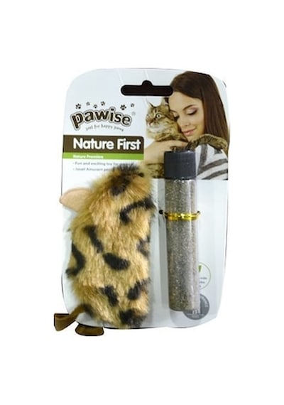 Pawise 28301 Catnip Otu + Catnipli Fare Kedi Oyuncağı