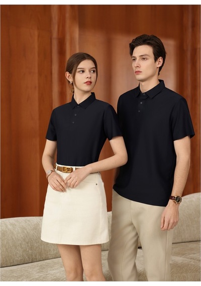 New Performance Premium Polo T-shirt 82% Nylon 18% Spandex Lacivert