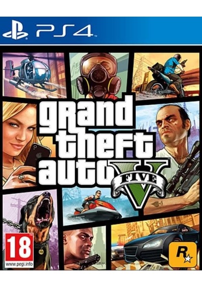 Rockstar Gta 5 Ps4 Oyun Açılmamış Jelatinli Ambalaj