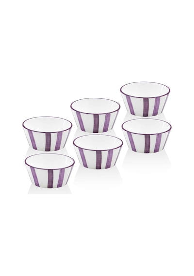 The Mia Joy0024 Joy Sosluk Çerezlik 6 Lı Set Mor 10 Cm çok renkli