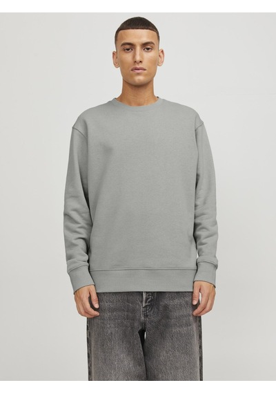Jack & Jones Jjestar Basıc Sweatshirt 12208182 Gri Jack & Jones Jjestar Basıc Sweatshirt 12208182 Gri