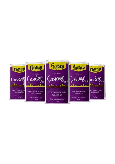 Hatap Çavdar Ekmeği Miksi 5 x 1 KG