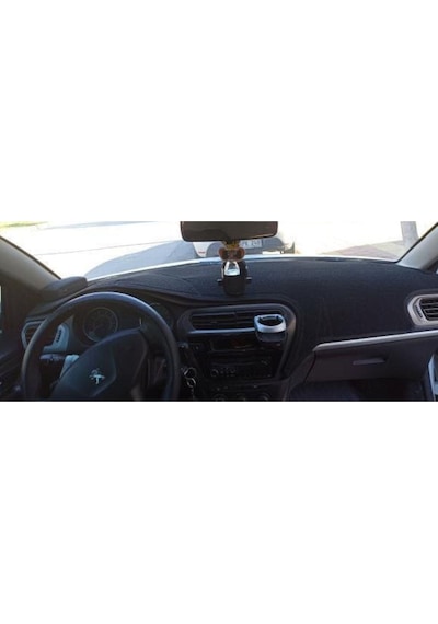 Peugeot 301 Modellerine Uygun Torpido Koruma Halısı Siyah Kenar Renk Mavi