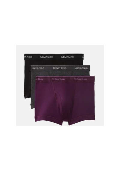 Calvin Klein Trunk 3pk Erkek 3lü Boxer Set Siyah