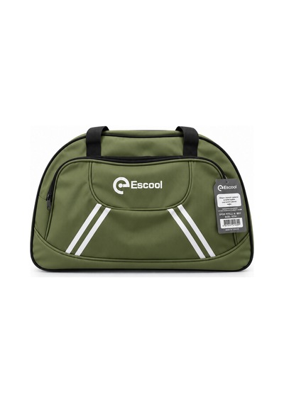 Fitilli Spor Ve Seyahat Çantası Haki 2 Gözlü 38x62x20 Cm Günlük Kullanım Çok Renkli