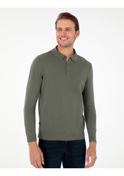 Pierre Cardin Erkek Gri Kazak /triko 50300506-vr210 Gri