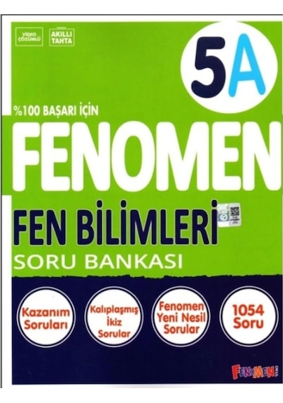 Gama 5. Sınıf Fenomen Fen Bilimleri A Soru Bankası