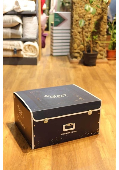 Elart Comfort Yeni Nesil Uykuseti - 6 Parça Velvet Tarçın 230X22 230 x 220-Tarçın