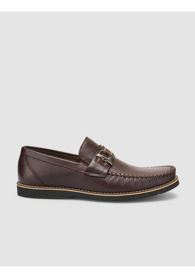 Cabani Miramar %100 Hakiki Deri Kahverengi Erkek Loafer