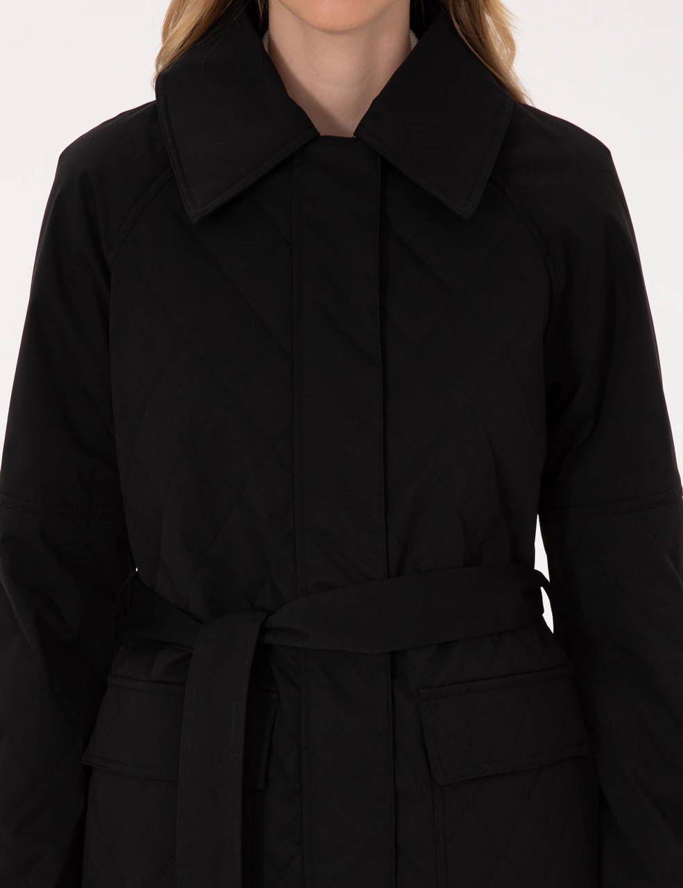 Pierre Cardin Kadın Siyah Kaban 50313891-vr046 Siyah