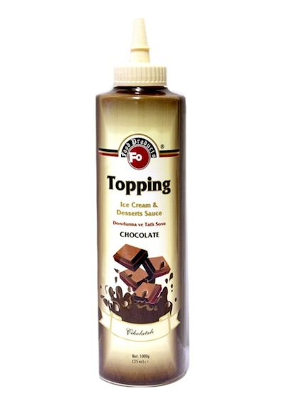 Fo Topping Çikolatalı Dondurma Ve Tatlı Sosu 1 KG