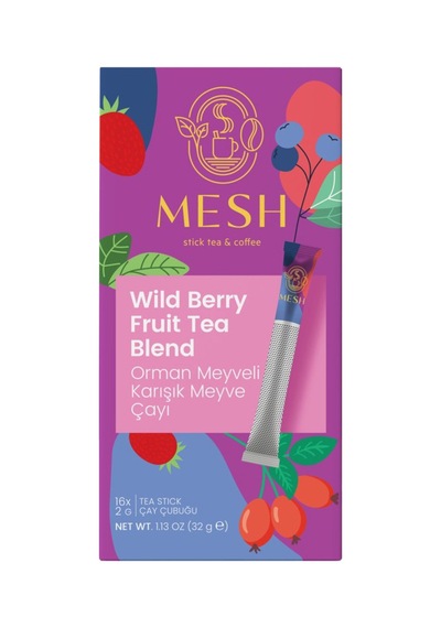 Mesh Stick Orman Meyve Karışımı Meyve Çayı 16'lı 32 G - 8 Adet Tarı