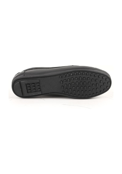 Libero L081.25701 Antik Görünümlü Metal Toka Detaylı Esnek Termo Taban Kadın Loafer Siyah